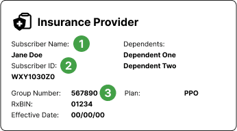 How to Read Insurance Card Image